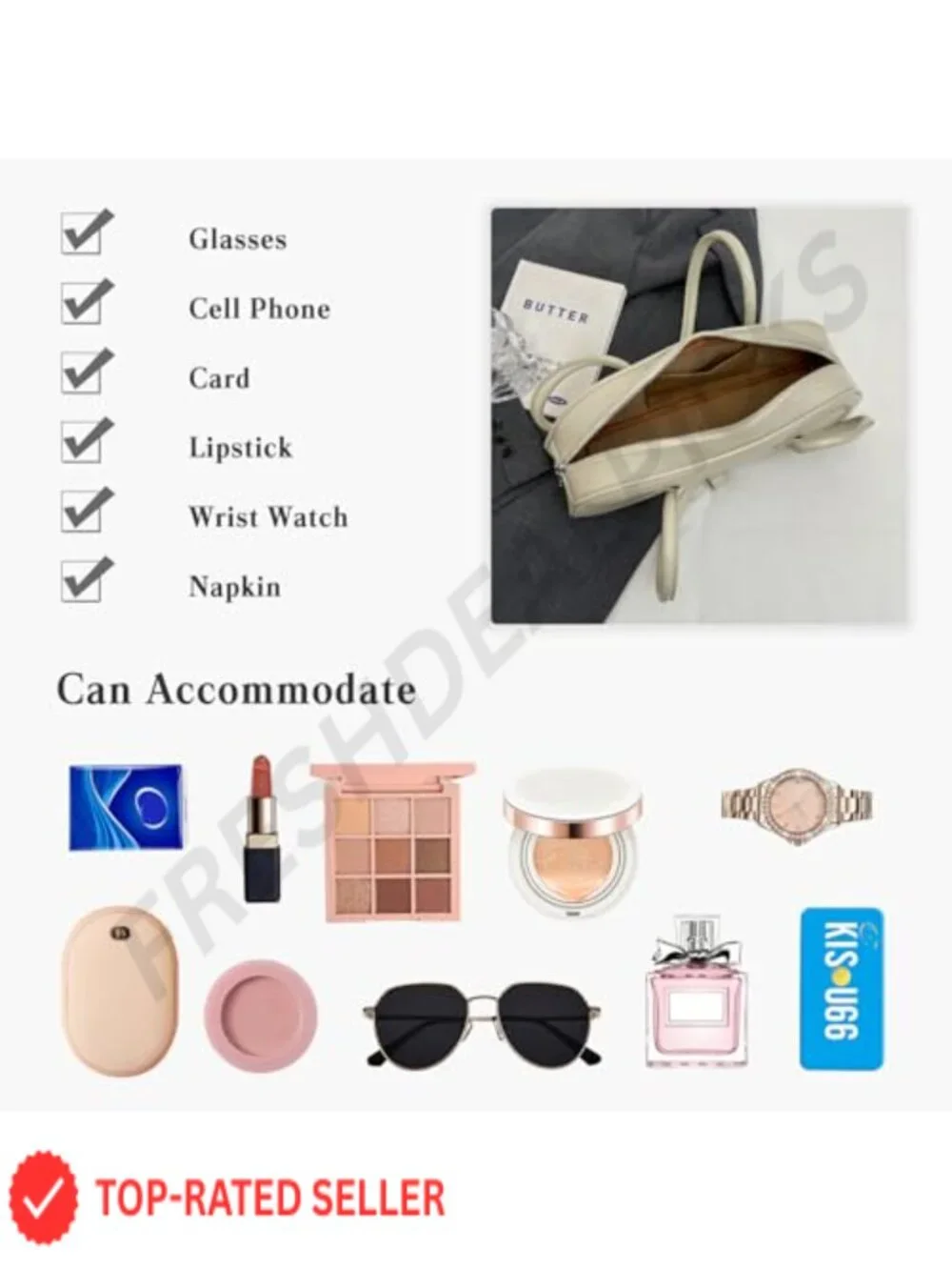 PU Leather Hobo Shoulder Bag with Top Handle - Waterproof Retro Handbag for